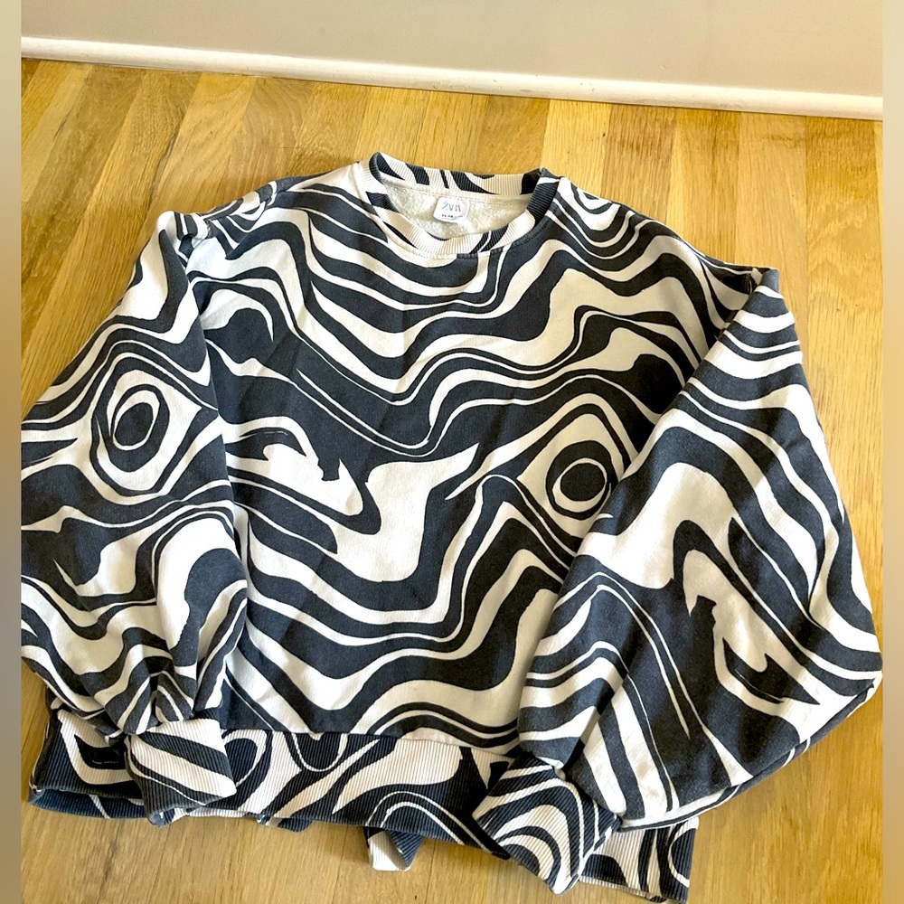 Zara Marbled Sweatshirt Girls 11-12